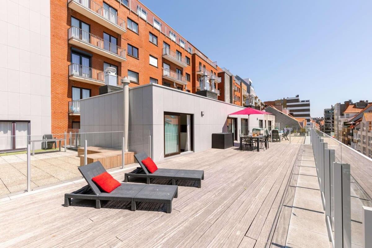 Huswell - Sunny Apartment In Knokke-Heist With Big Terrace Extérieur photo