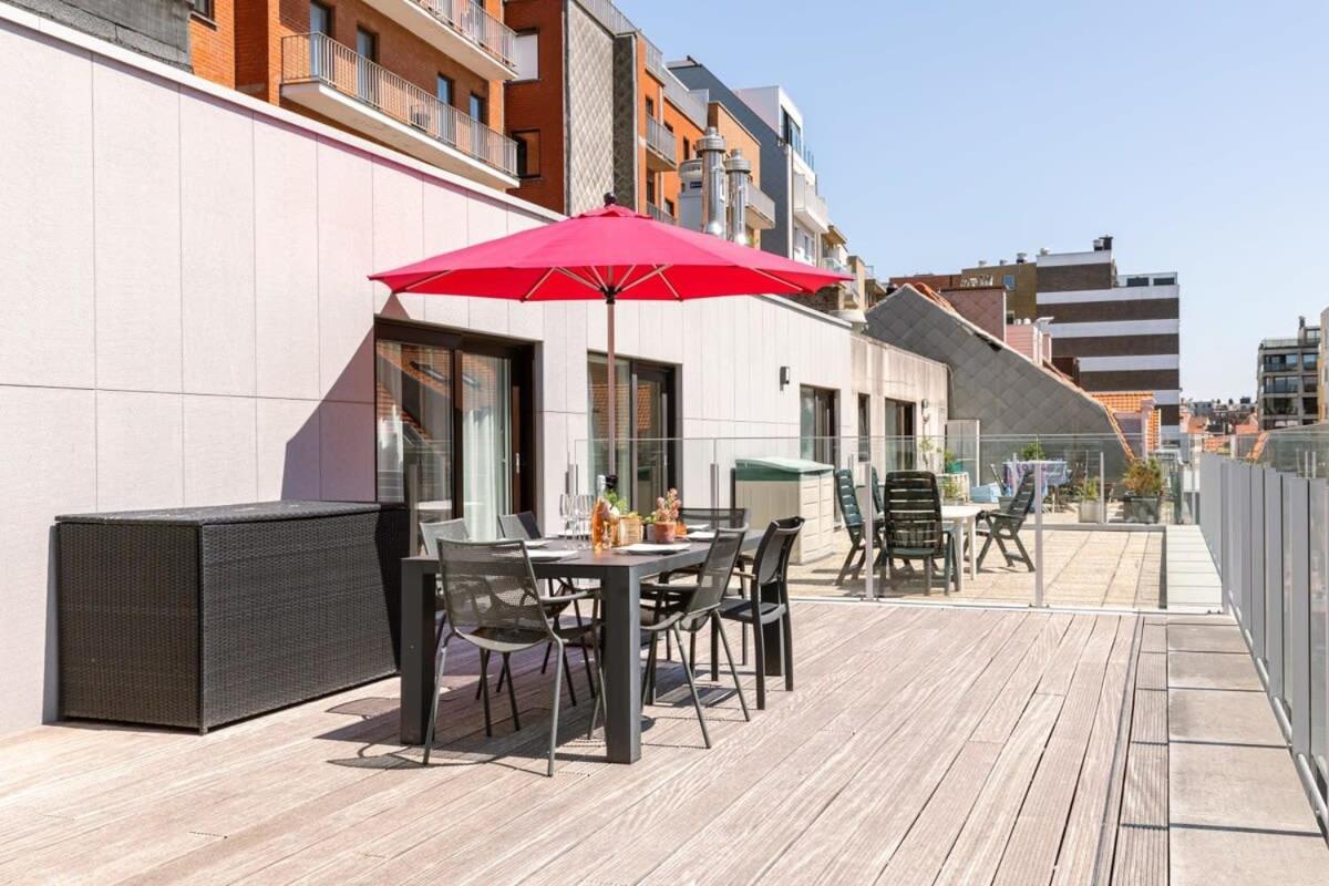 Huswell - Sunny Apartment In Knokke-Heist With Big Terrace Extérieur photo